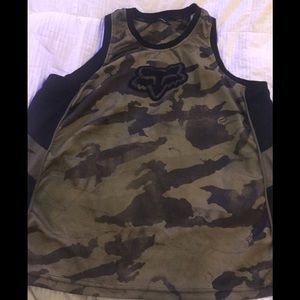 Fox jersey tank 2x